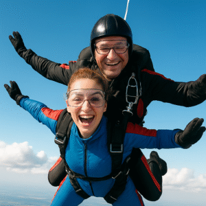 Saut en tandem